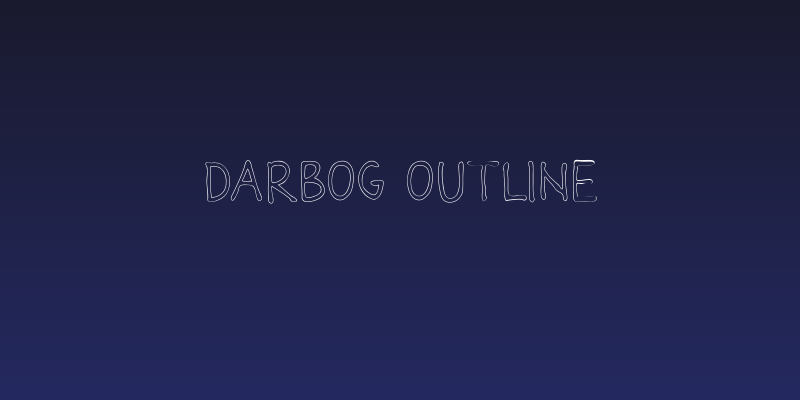 Darbog outline Social Header