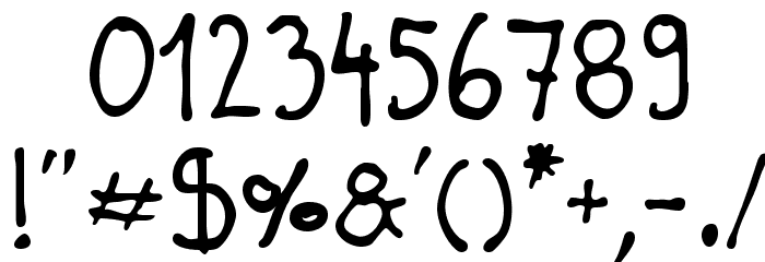 Darbog Font OTHER CHARS