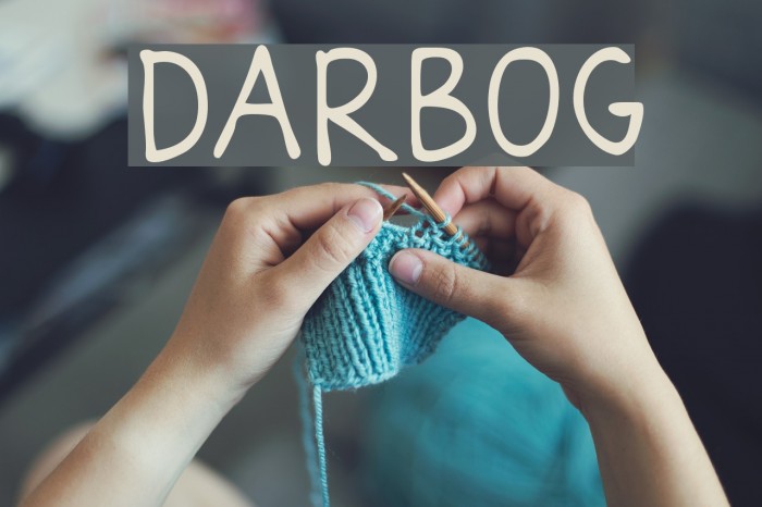 Darbog Font examples