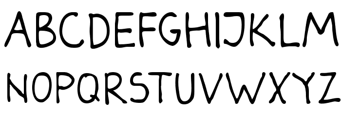 Darbog Font LOWERCASE