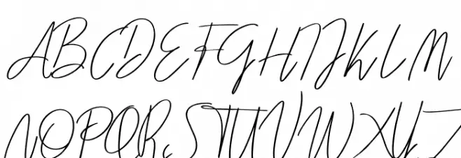 Darcey Oliver Regular Schriftart Groß