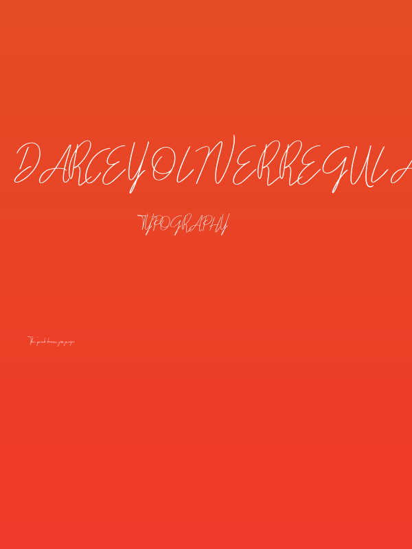 Darcey Oliver Regular Poster