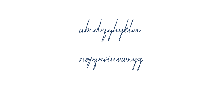 Darcey Oliver Regular Lowercase