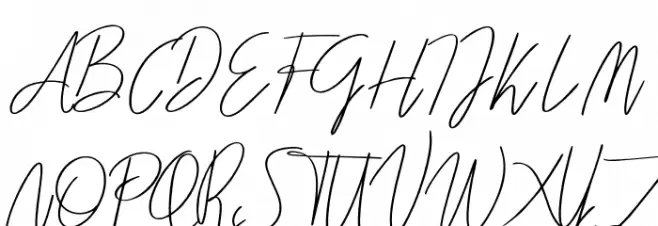 Darcey Oliver Regular Font Litere mari