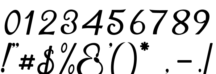 Dardanila Font OTHER CHARS