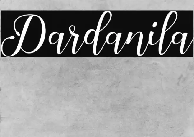 Dardanila Example 3