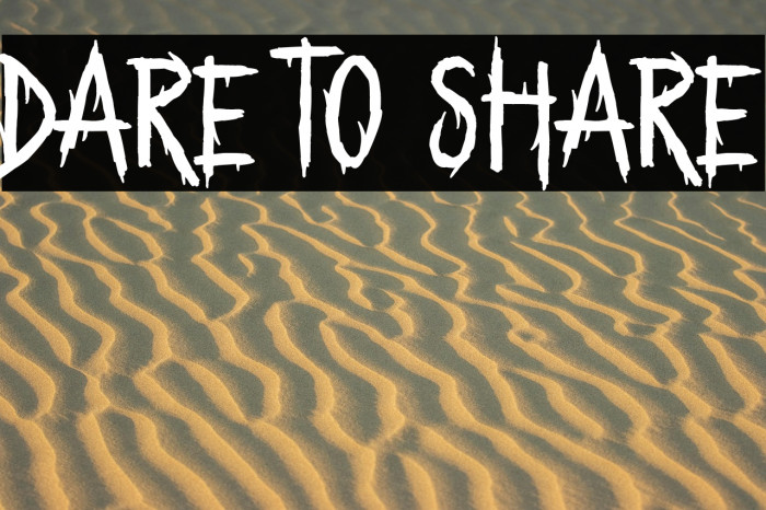 Dare to Share Example 1