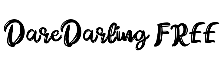 DareDarling FREE  नि: शुल्क फ़ॉन्ट्स डाउनलोड