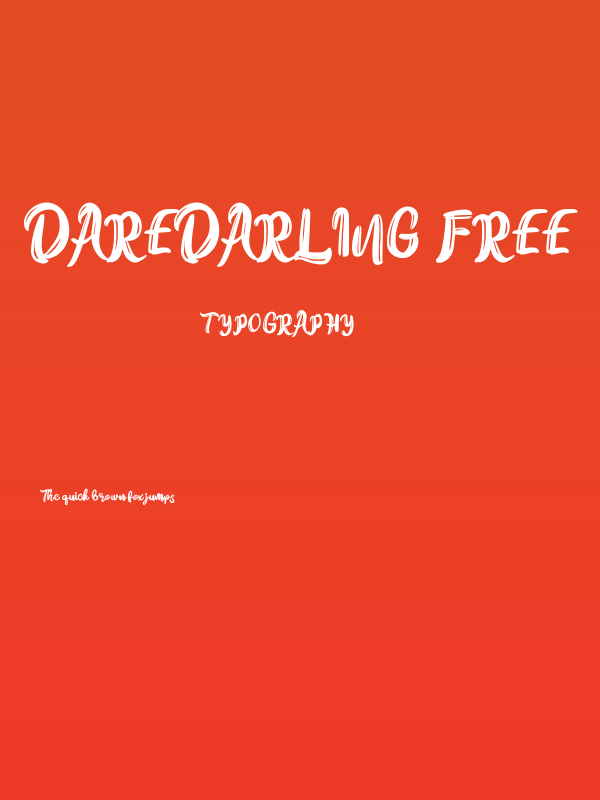 DareDarling FREE Poster