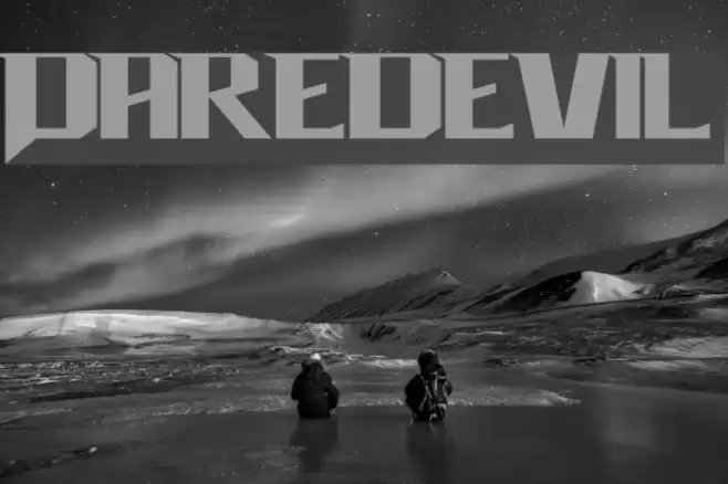 Daredevil Font examples