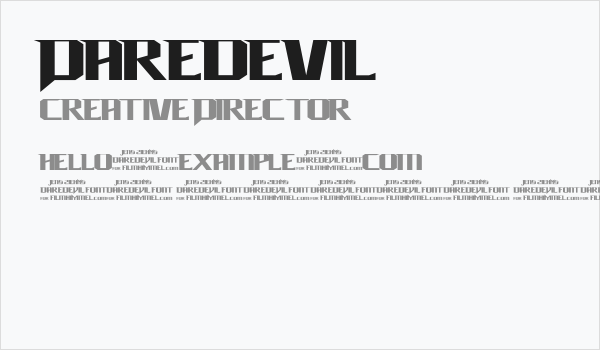 Daredevil Business Card