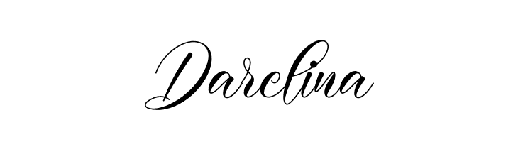 Darelina  font caratteri gratis