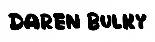 Daren Bulky  Descarca Fonturi Gratis