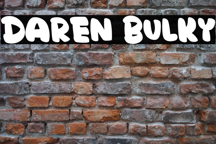 Daren Bulky Example 1