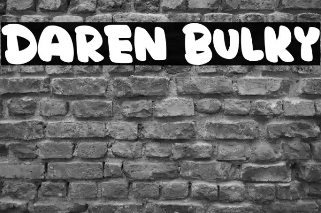 Daren Bulky Example 1