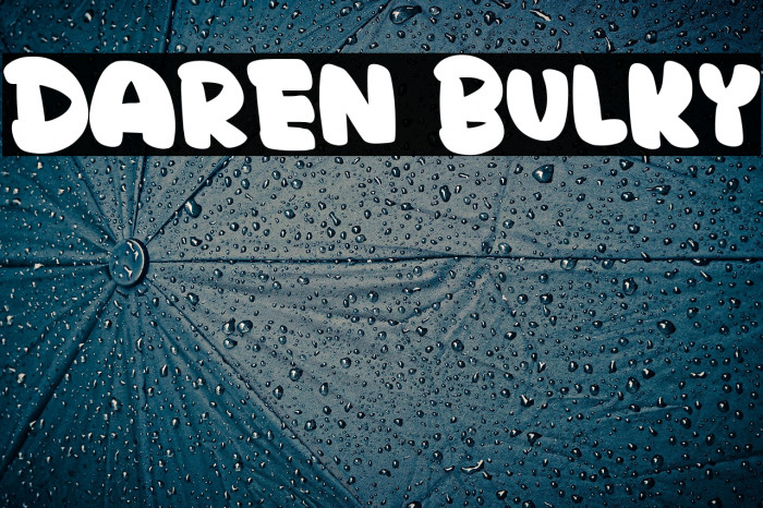 Daren Bulky Example 2