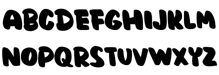 Daren Bulky Font LOWERCASE