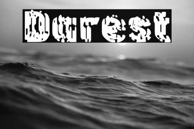 Darest Font examples