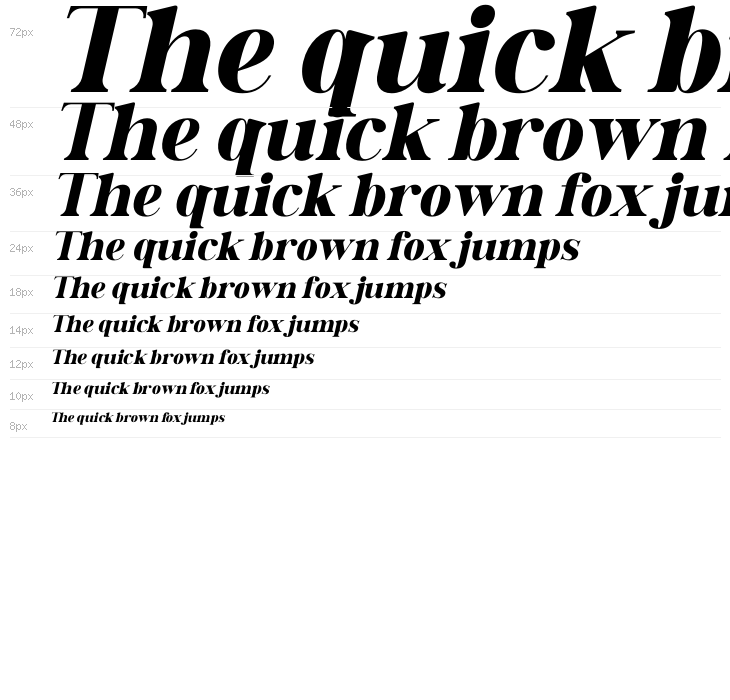 Daretro Mandra Italic Waterfall