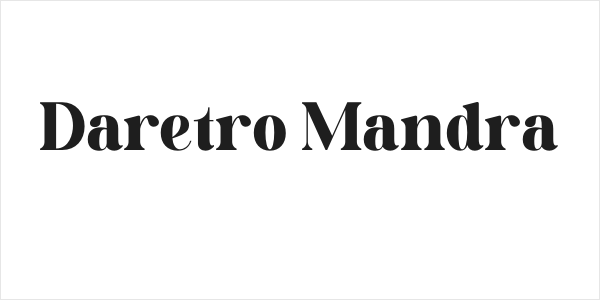 Daretro Mandra Logo