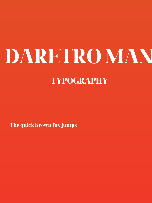 Daretro Mandra Poster