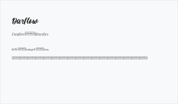 Darflow Business Card