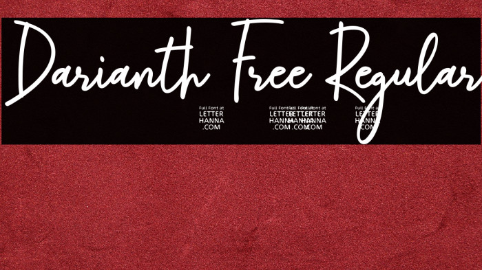 Darianth Free Regular Example 2