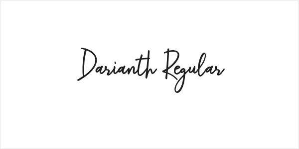 Darianth Regular Logo