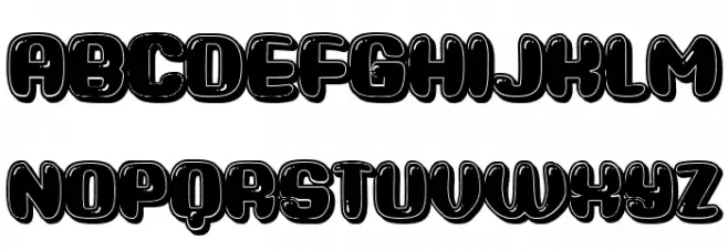 Darixmaq Regular Шрифта ВЕРХНИЙ