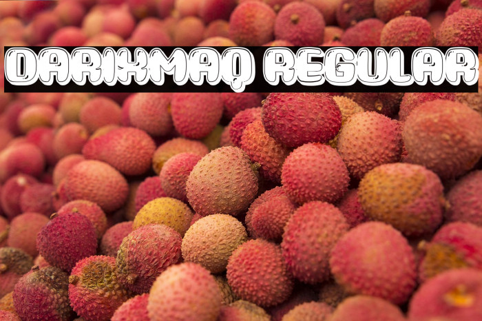 Darixmaq Regular Example 1