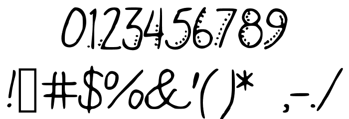 Darjeeling Font OTHER CHARS
