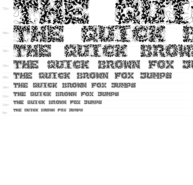 Dark Academia Regular Waterfall