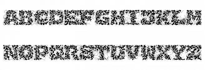 Dark Academia Regular Caratteri MINUSCOLO