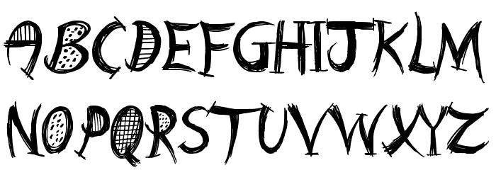 Dark Adventures Font LOWERCASE