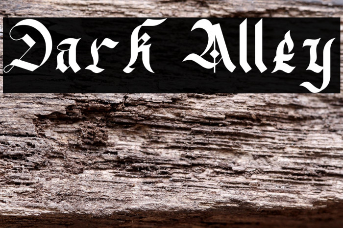 Dark Alley Example 3