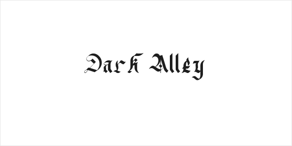 Dark Alley Logo