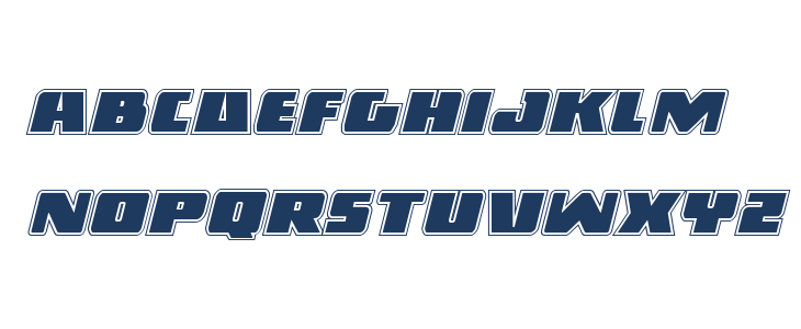 Dark Alliance Academy Italic Lowercase