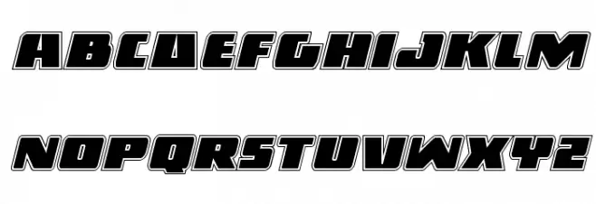 Dark Alliance Academy Italic Caratteri MINUSCOLO