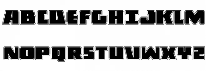 Dark Alliance Academy Schriftart Groß