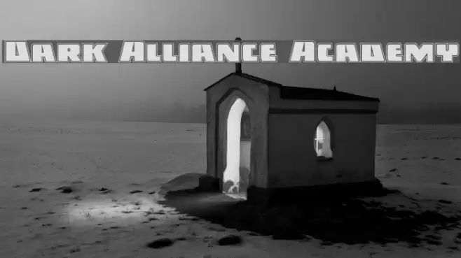 Dark Alliance Academy Font examples