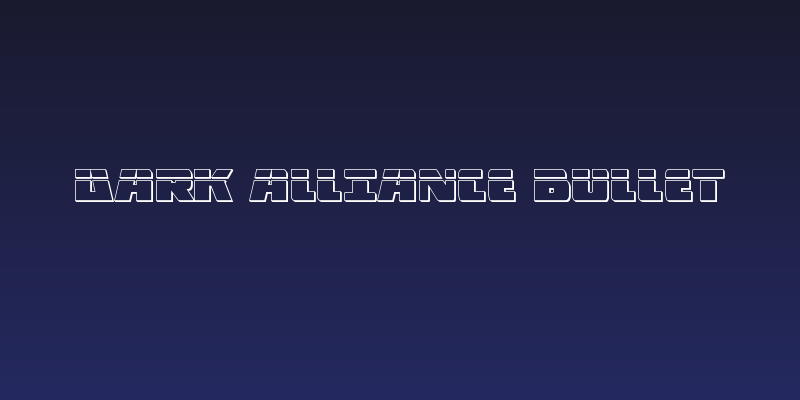 Dark Alliance Bullet Social Header
