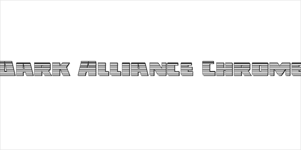 Dark Alliance Chrome Logo