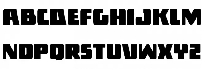 Dark Alliance Condensed Caratteri MINUSCOLO