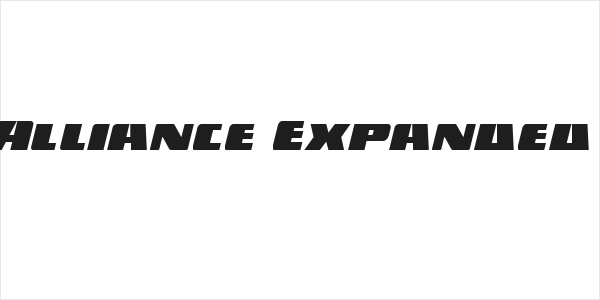 Dark Alliance Expanded Italic Logo
