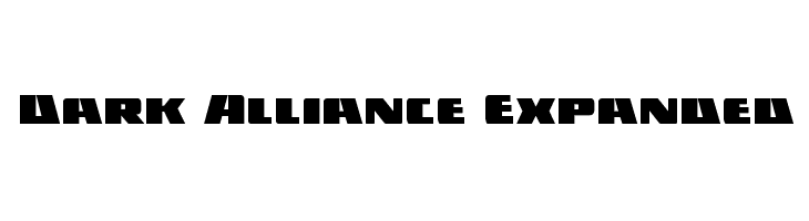 Dark Alliance Expanded  baixar fontes gratis