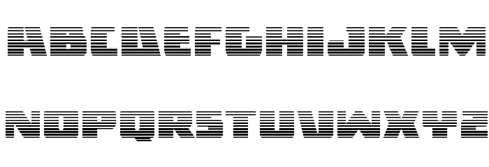 Dark Alliance Gradient Font LOWERCASE