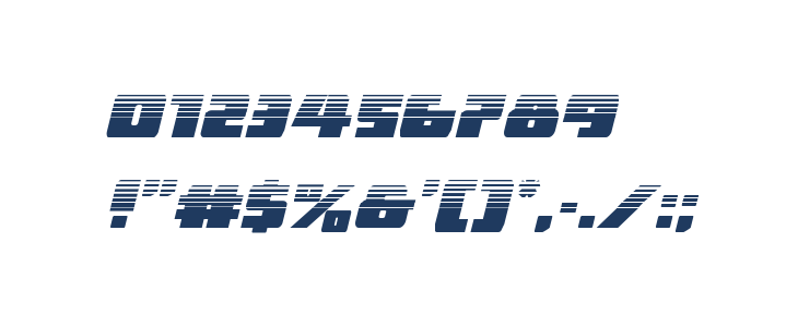 Dark Alliance Halftone Italic Other Characters