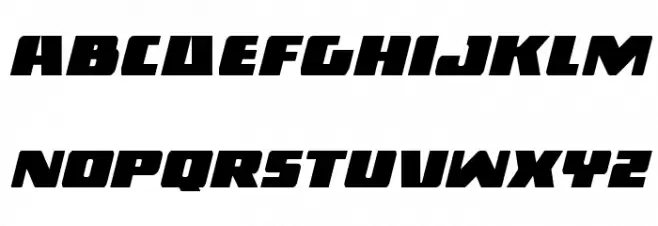 Dark Alliance Italic Caratteri MINUSCOLO