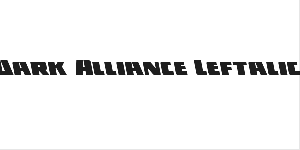 Dark Alliance Leftalic Logo