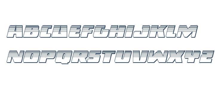 Dark Alliance Platinum Italic Lowercase